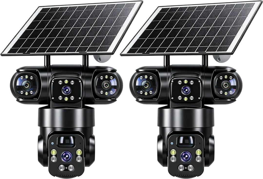 ⏳ LIMITED-TIME 50% OFF! ⏰6K 9MP Outdoor Wi-Fi Security Camera | 10x Zoom, 3 Lenses, 360° PTZ | IP66 Waterproof, Color Night Vision, Two-Way Audio, Motion Tracking