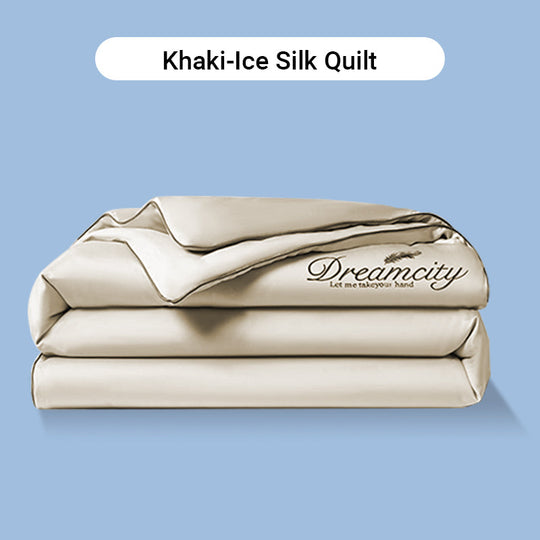 🎁Get Ready For Summer🛏️ Summer Simple Ice Silk Quilt❄️