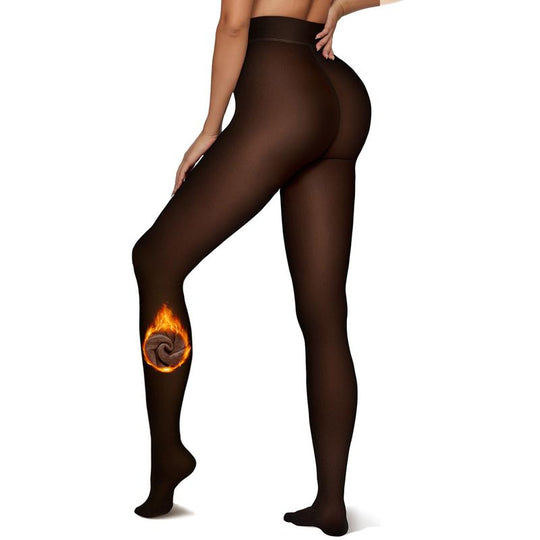 🎃50% off all new autumn clothing🍂🍂The Original Magic Fleece Lined Leggings Sheer Fake Translucent Pantyhose