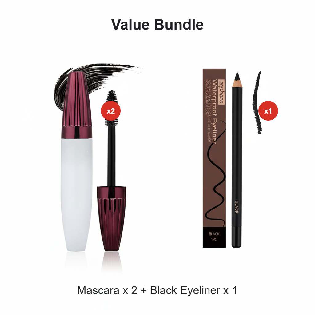 💥💥Offerta a tempo limitato🎁COMPRA 1 E RICEVI 1 GRATIS✨Mascara per incurvare e allungare le ciglia senza sbavature.
