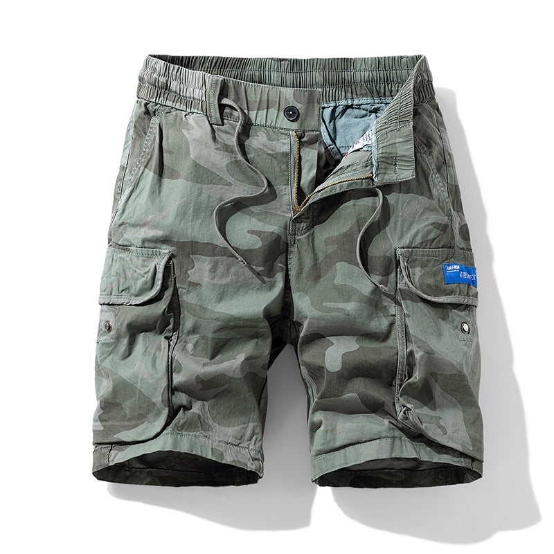 ✨ Men's Casual Relaxed Fit Cargo Shorts – Multi-Pockets, Breathable, Rugged 🌲