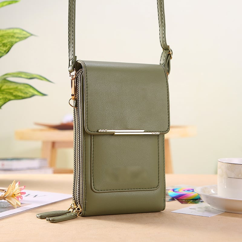 🌧️Water-Resistant & Stylish, 3 Ways to Wear👜 Handcrafted Crossbody Bag – Water-Resistant PU Leather & Adjustable Strap | Perfect for Any Occasion, Crossbody/Shoulder/Waist ✨