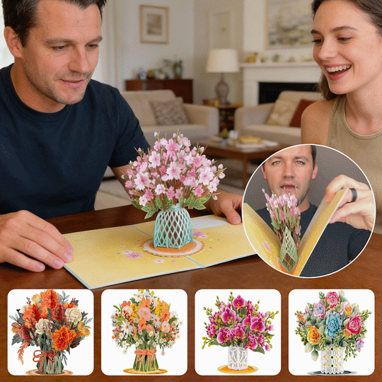 🏆PRODANO JE 35 000+! 🌼💌 3D cvjetna kartica s vječnim cvijetom – personalizirana ljubavna poruka &  Vječni cvat 🎁