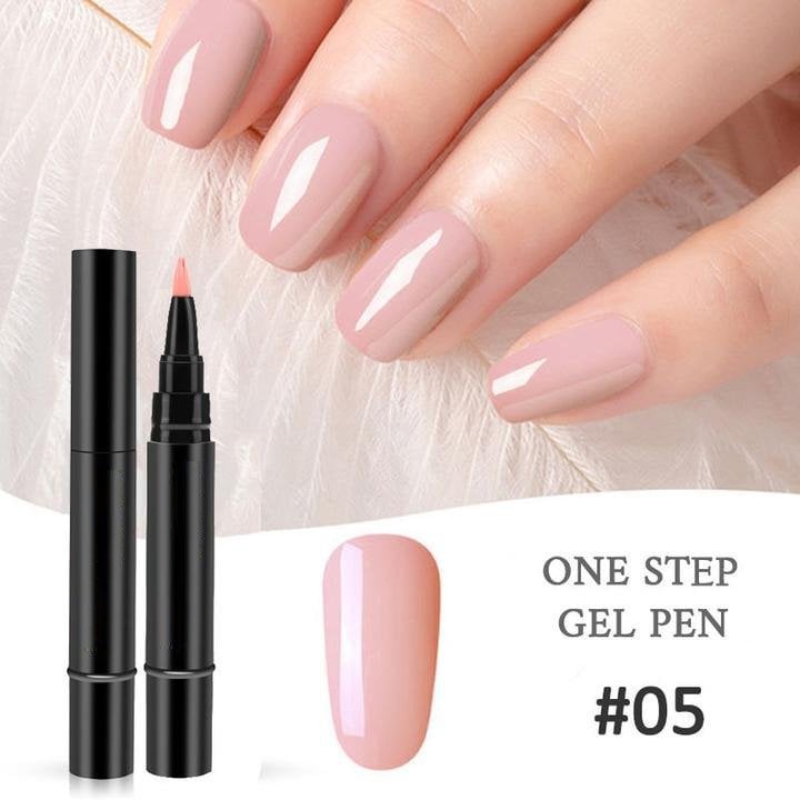 📢📢Limited Time Buy 1 Get 1 Free‼️💅One Step Nail Gel Pen 🎁Free Gift -Mini Portable UV Nail Lamp✨
