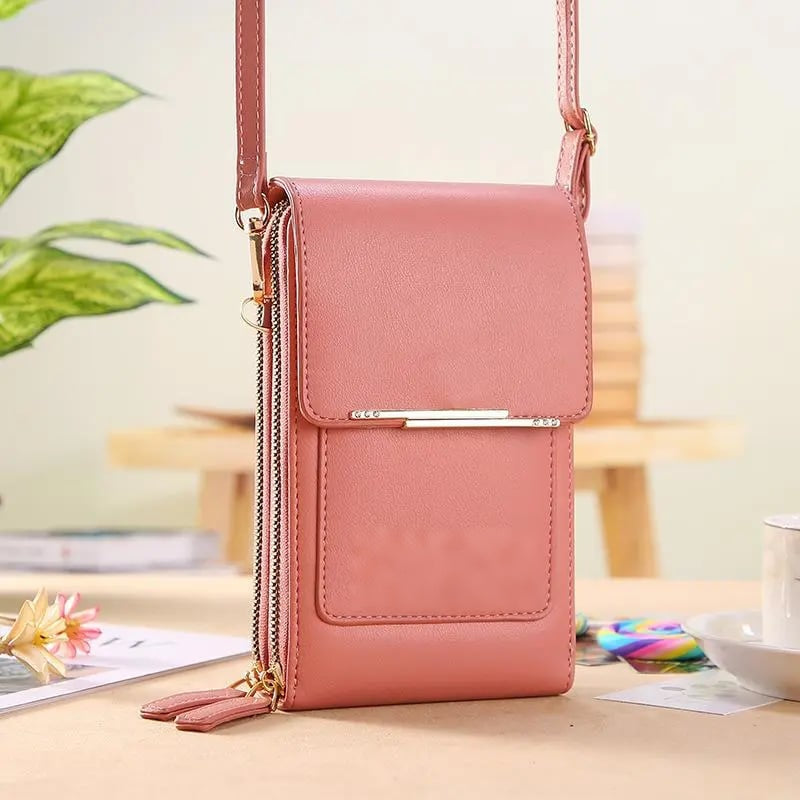 🌧️Water-Resistant & Stylish, 3 Ways to Wear👜 Handcrafted Crossbody Bag – Water-Resistant PU Leather & Adjustable Strap | Perfect for Any Occasion, Crossbody/Shoulder/Waist ✨