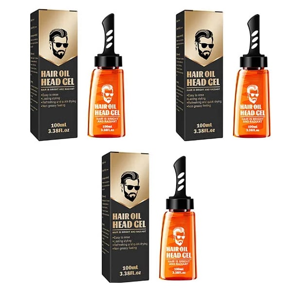 🧔‍♂️ Μισή τιμή για περιορισμένο χρονικό διάστημα - χτένα με τζελ διαμόρφωσης και styling με μία χτένα 💯