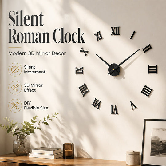 🏠🕒Modern 3D Digital Wall Clock – Silent Acrylic Luminous Wall Decor, Read Time Display, Stylish Home Decoration & Gift