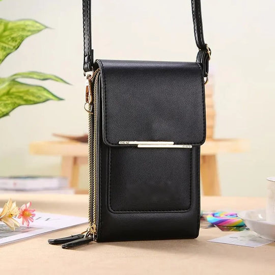 🌧️Water-Resistant & Stylish, 3 Ways to Wear👜 Handcrafted Crossbody Bag – Water-Resistant PU Leather & Adjustable Strap | Perfect for Any Occasion, Crossbody/Shoulder/Waist ✨