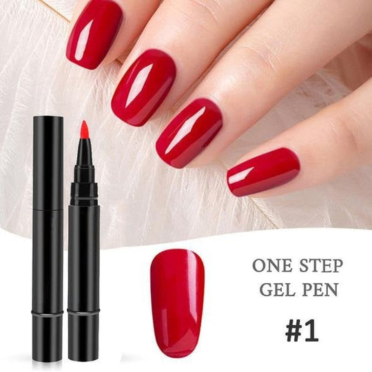 📢📢Limited Time Buy 1 Get 1 Free‼️💅One Step Nail Gel Pen 🎁Free Gift -Mini Portable UV Nail Lamp✨