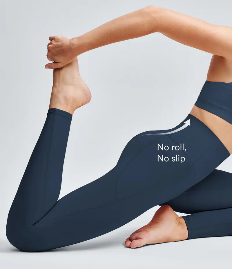 Halara UltraSculpt Højtaljede Scrunch Butt Lifting Mave Control Pocket Shaping Training Leggings