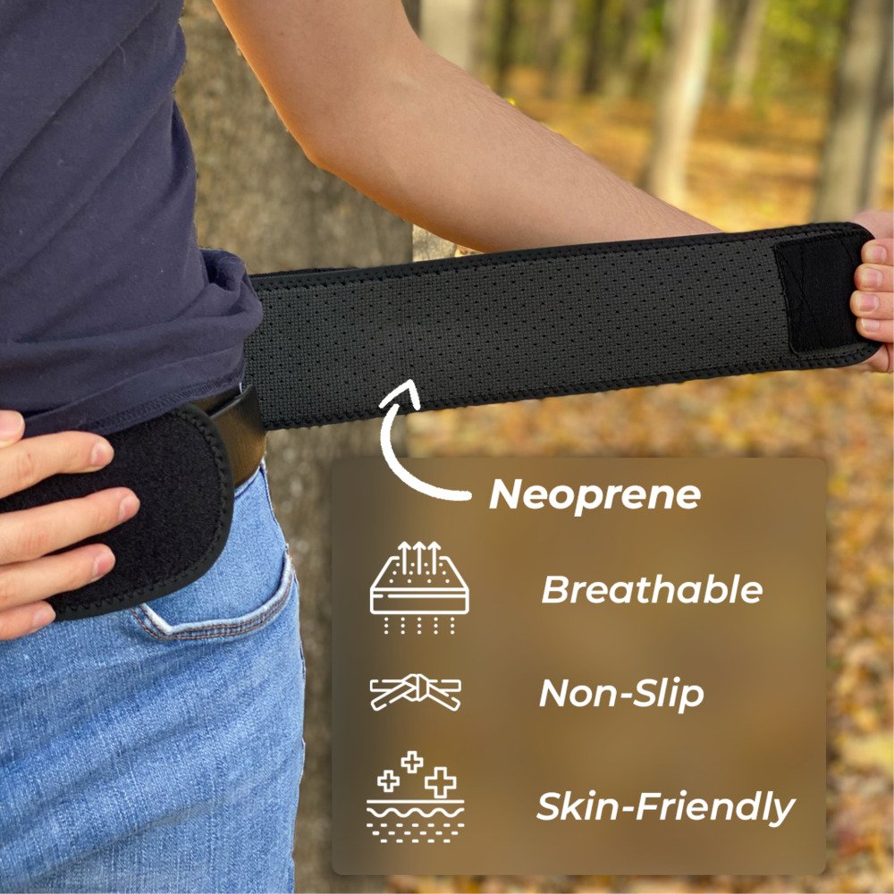 Cintura per la schiena ODALIT™: la soluzione in 2 settimane per la sciatica & Sollievo dal dolore lombare!