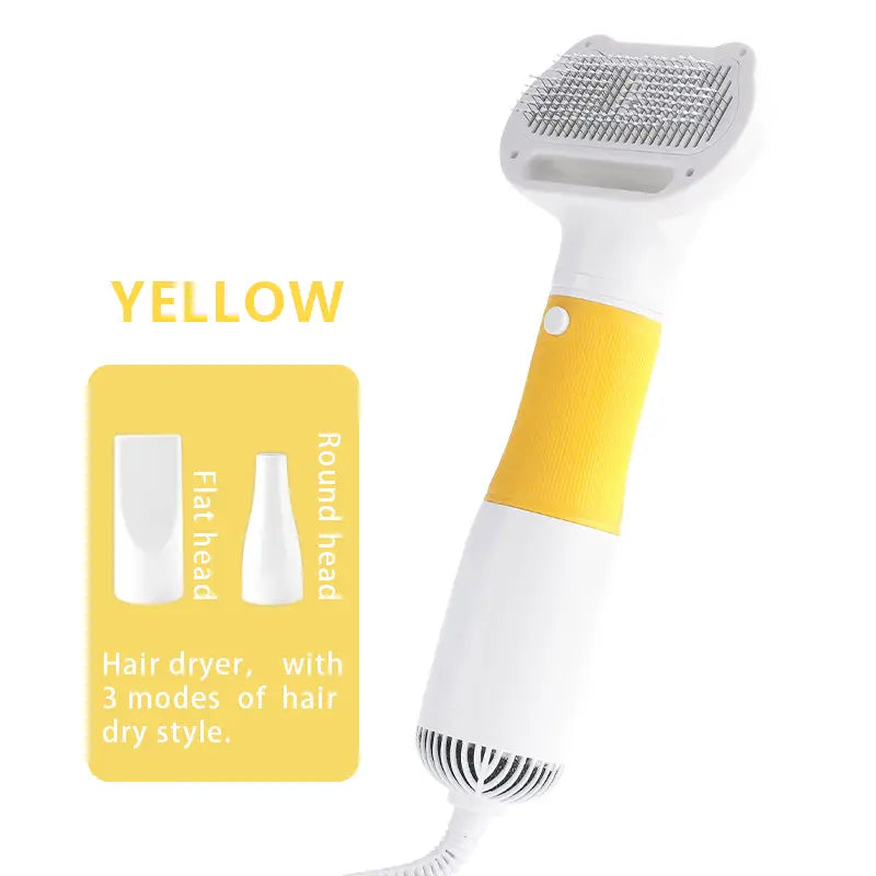 3 in 1 Pet Hair Dryers And Comb Brush