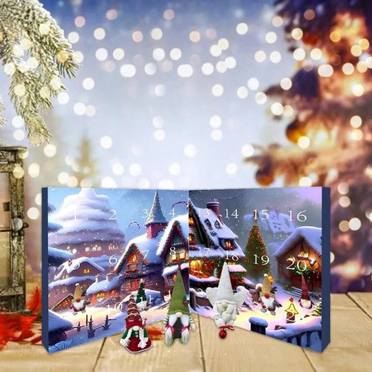 🎄 60% OFF NOW! 🎁 2025 Christmas Gnome Advent Calendar - 24 Surprise Doors with Festive Treats, Perfect Holiday Countdown for Kids & Families 🧙‍♂️✨