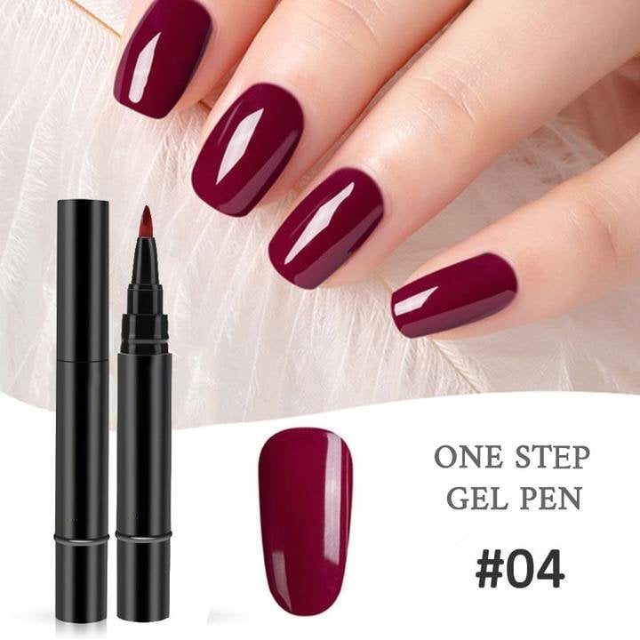 📢📢Limited Time Buy 1 Get 1 Free‼️💅One Step Nail Gel Pen 🎁Free Gift -Mini Portable UV Nail Lamp✨