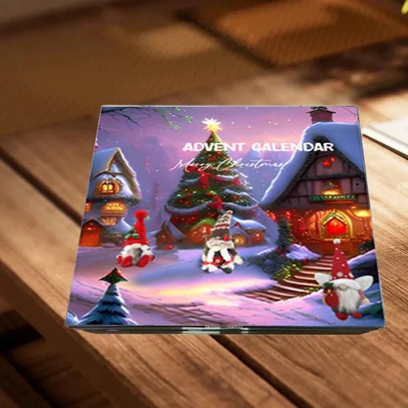 🎄 60% OFF NOW! 🎁 2025 Christmas Gnome Advent Calendar - 24 Surprise Doors with Festive Treats, Perfect Holiday Countdown for Kids & Families 🧙‍♂️✨
