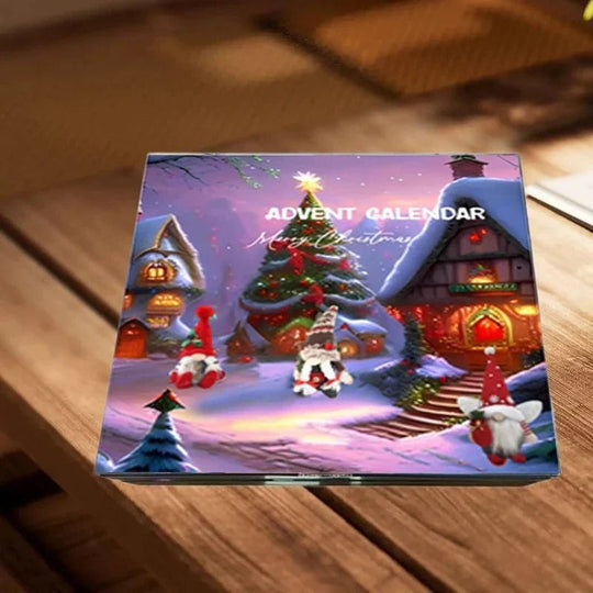 🎄 60% OFF NOW! 🎁 2025 Christmas Gnome Advent Calendar - 24 Surprise Doors with Festive Treats, Perfect Holiday Countdown for Kids & Families 🧙‍♂️✨