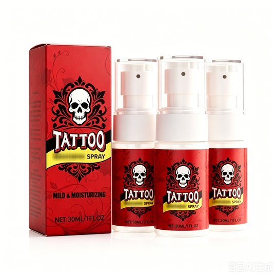 💥 Oltre 50.000 unità vendute!💉 Spray per la cura post-tatuaggio: idrata e ravviva la brillantezza dell'inchiostro.  🎨✨
