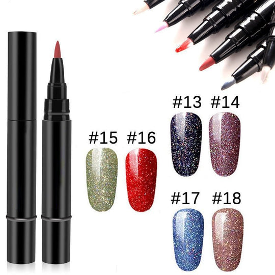 📢📢Limited Time Buy 1 Get 1 Free‼️💅One Step Nail Gel Pen 🎁Free Gift -Mini Portable UV Nail Lamp✨