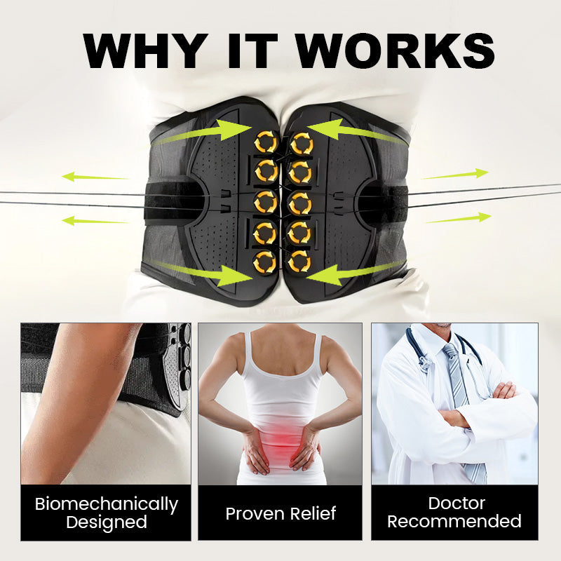 🌟2025 HOT SALE-50% OFF🔥Adjustable Lumbar Support Belt