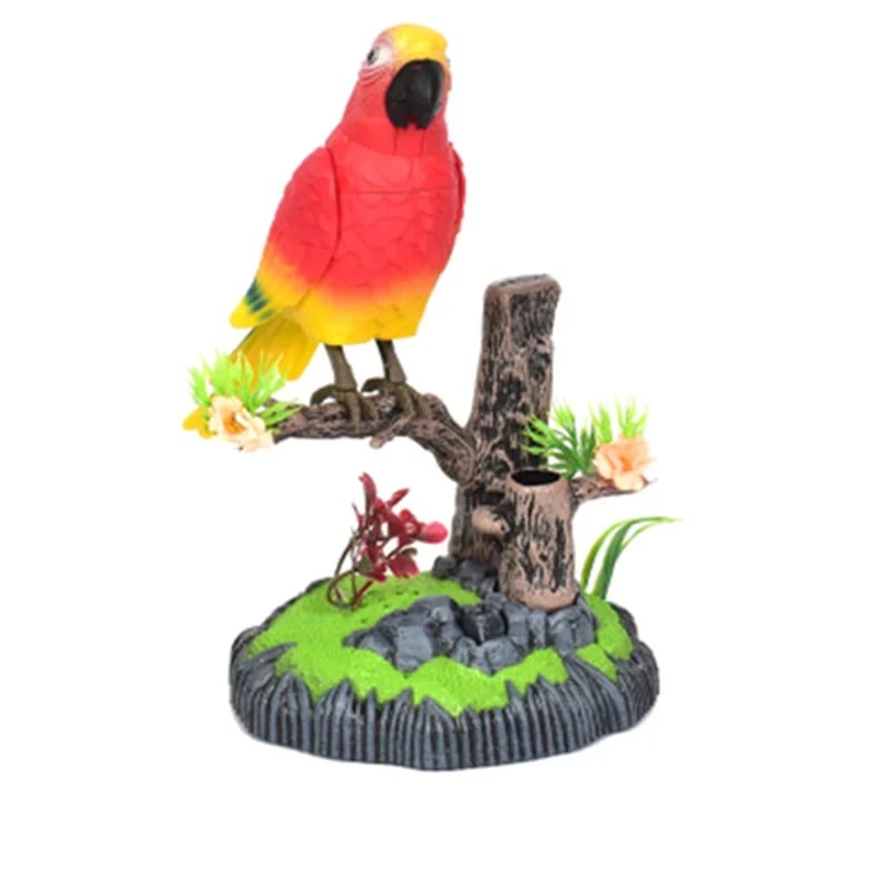 🔥Hot Sale🔥Electric Battery Operated Control Voice-Parrots