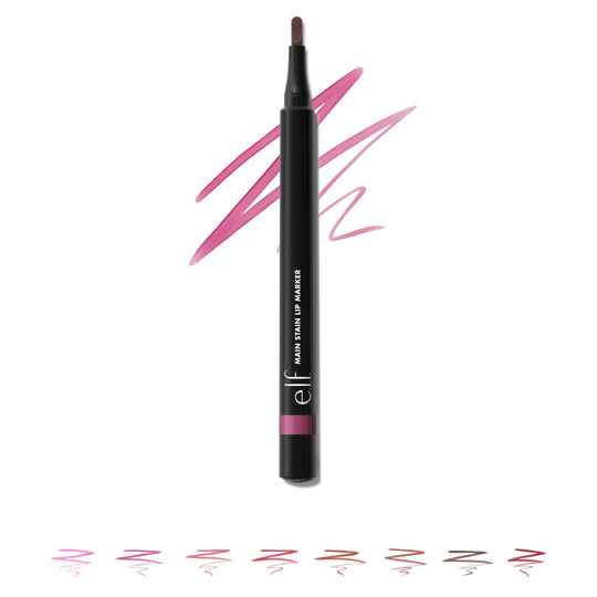 e.l.f Main Stain Lipliner Marker - Long-Lasting Lip Color Tool for Precise Lip Definition (Beauty & Personal Care Makeup Accessory)