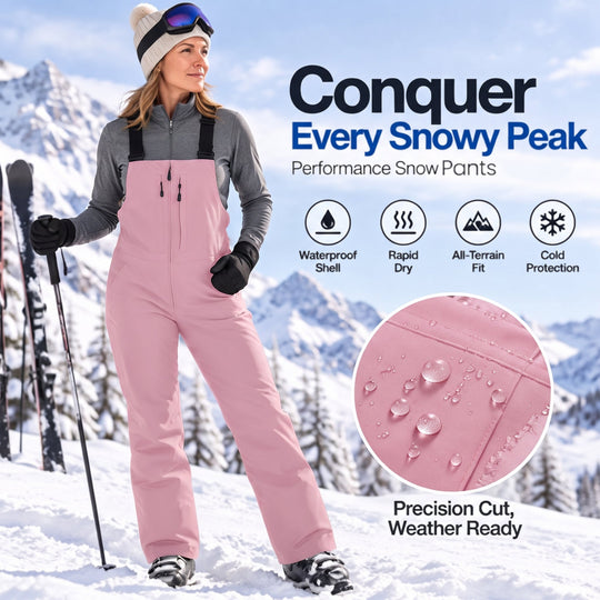 ❄️ Unisex Waterproof Ski Bib Pants ✨ – Snow-Ready Protection