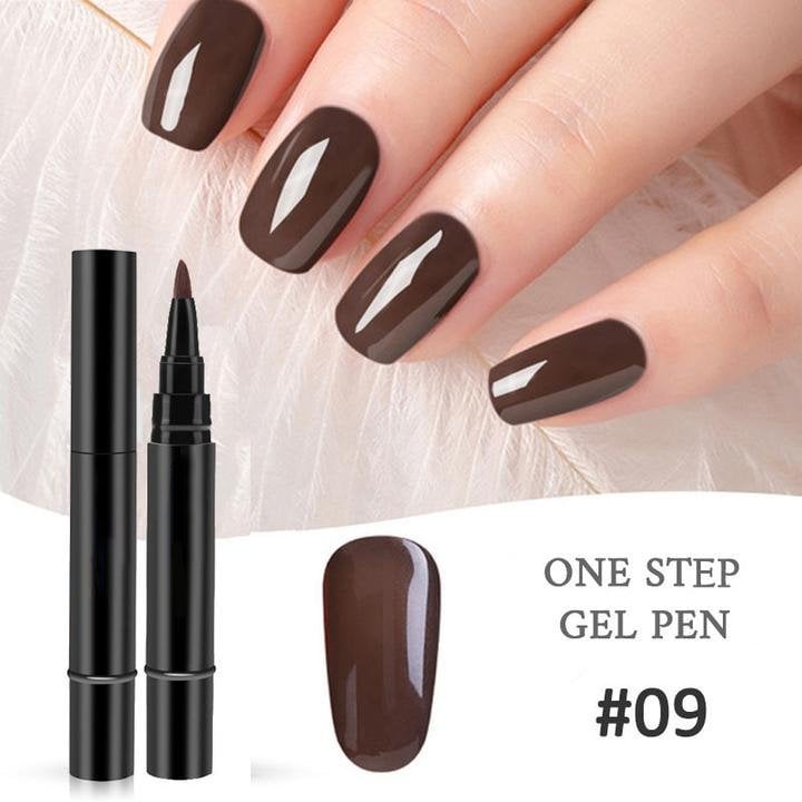 📢📢Limited Time Buy 1 Get 1 Free‼️💅One Step Nail Gel Pen 🎁Free Gift -Mini Portable UV Nail Lamp✨