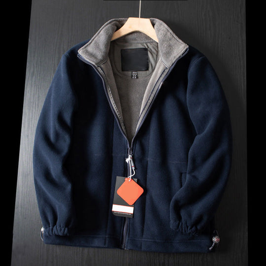 🔥ULTIMO GIORNO 50% DI SCONTO🍂 Giacca unisex con cappuccio a doppio strato🎁Adatto sia per uomini che per donne
