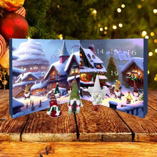 🎄 60% OFF NOW! 🎁 2025 Christmas Gnome Advent Calendar - 24 Surprise Doors with Festive Treats, Perfect Holiday Countdown for Kids & Families 🧙‍♂️✨