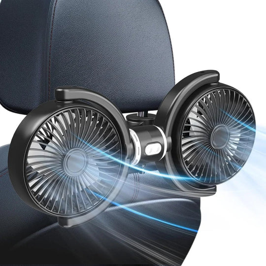 Teepor™ Backseat Dog Cooling Fans (USB-A)