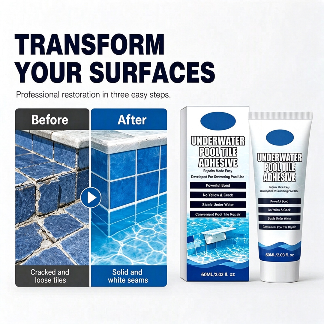 🏊 LIMITED-TIME 50% OFF! 💧 High-Strength Underwater Adhesive – No Drain Repair, Fast Bond, Seamless ✨