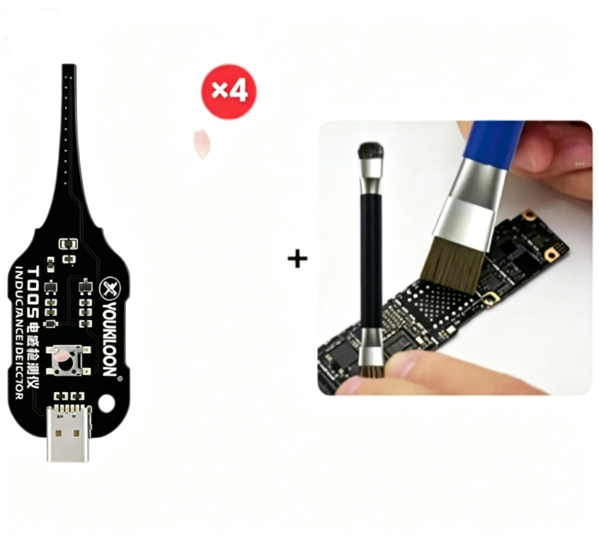 🥳2026 HOT SALE🥳💞50K+ SOLD!💡⚙️ 50% OFF! In-Circuit Inductor Tester – One-button simplicity, clear indicator. Non-contact, rapid diagnosis. A must-have for electronics repair. 📟🕊️