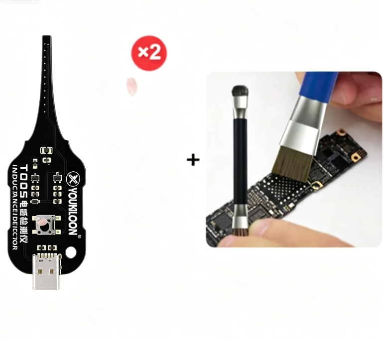 🥳2026 HOT SALE🥳💞50K+ SOLD!💡⚙️ 50% OFF! In-Circuit Inductor Tester – One-button simplicity, clear indicator. Non-contact, rapid diagnosis. A must-have for electronics repair. 📟🕊️