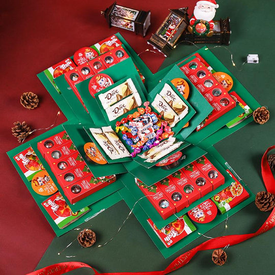 ⏰Joulun rajoitettu alennusmyynti 50% POIS!!🎄Yli 50 000 MYYTY! 🎁✨Yllätysräjähdys-lahjarasiapakkaus