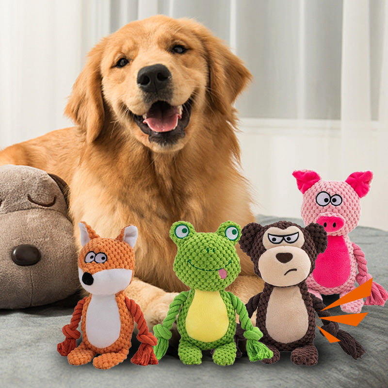[Gift For Pet] Squeaky Plush Dog Toys