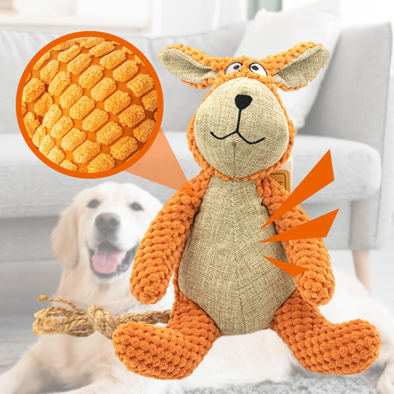 [Gift For Pet] Squeaky Plush Dog Toys-1