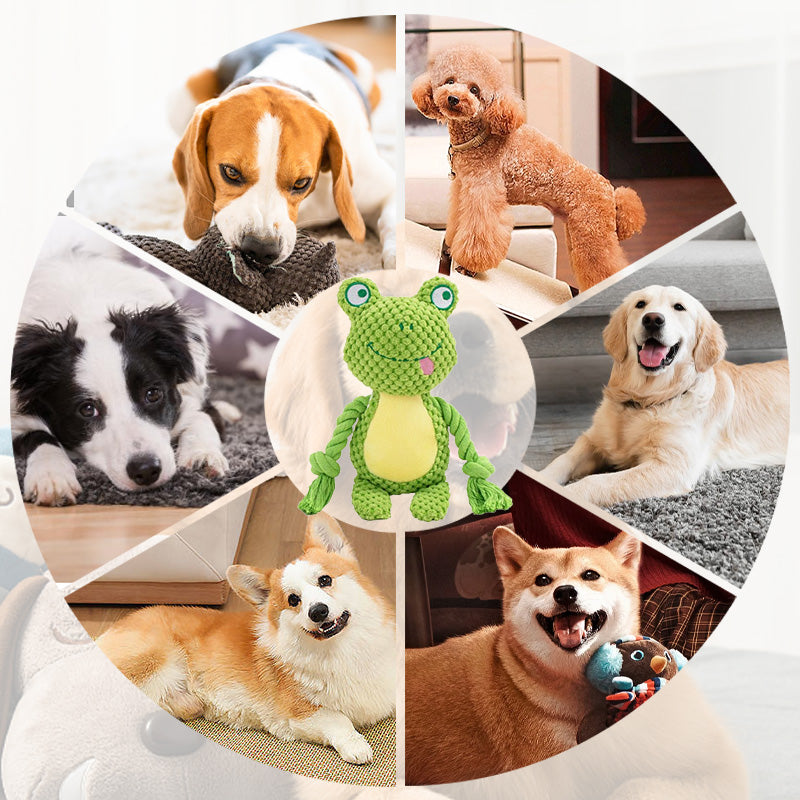 [Gift For Pet] Squeaky Plush Dog Toys-6
