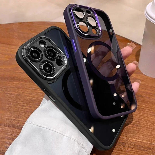 2025 New Tinted Shockproof Magnetic Phone Case