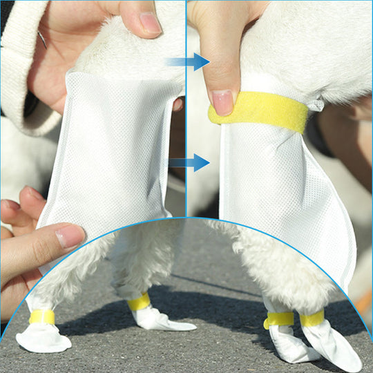 Disposable Dirty-Proof Pet Shoes for Dog Paw Protection-5