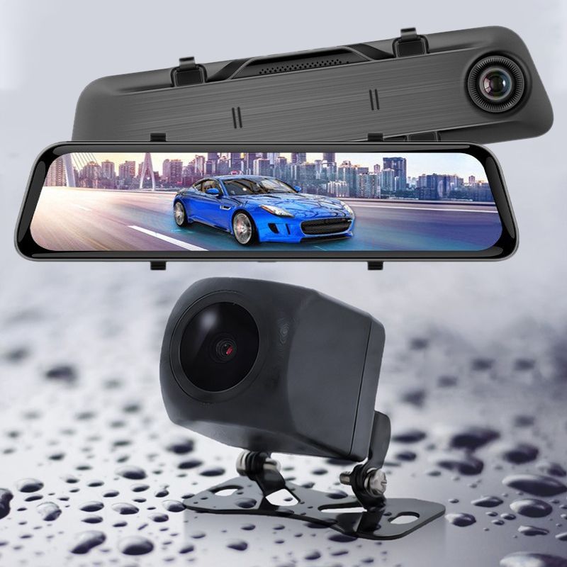 12" 4K Front and Rear HD Night Vision Dash Cam