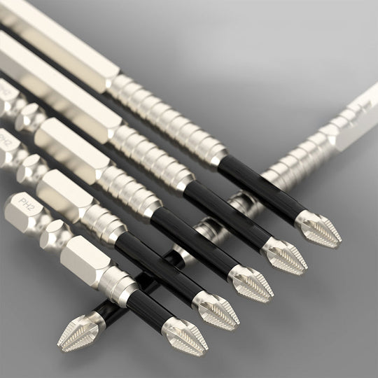 🔥Hete uitverkoop🔥 Set van 6 kruiskopschroevendraaierbits (50% korting)