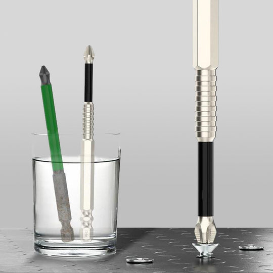 🔥Hete uitverkoop🔥 Set van 6 kruiskopschroevendraaierbits (50% korting)