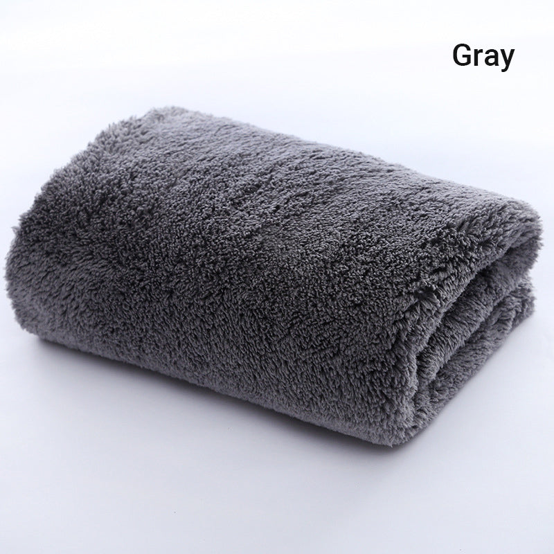 Thickened Absorbent Microfiber Cleaning Towel for Car