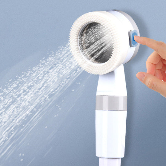 Doccia portatile per il campeggio con pompa dell'acqua