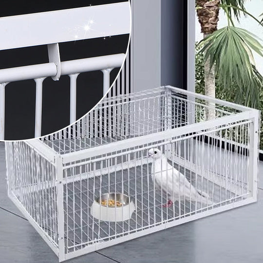 AutoTrap Bird Cage - Entry Only, No Exit, With Base-2