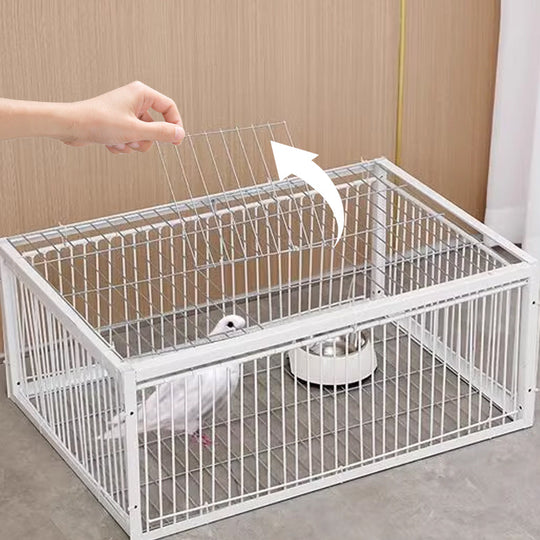 AutoTrap Bird Cage - Entry Only, No Exit, With Base-3