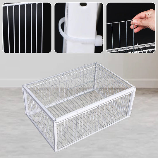 AutoTrap Bird Cage - Entry Only, No Exit, With Base-6