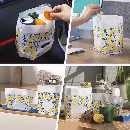 Disposable Portable Stick-on Vertical Trash Bags