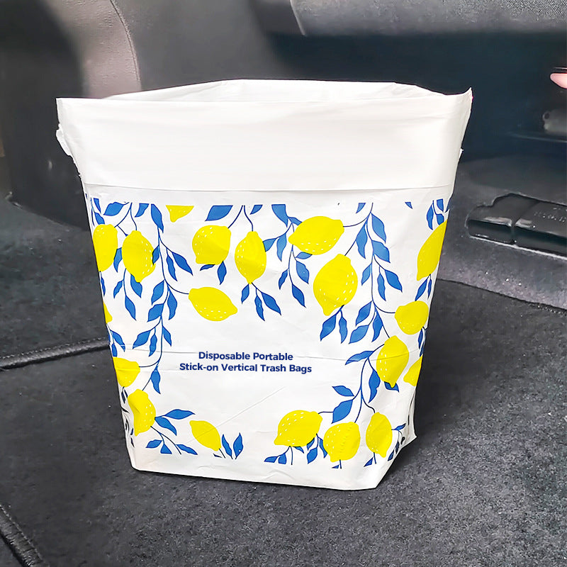 Disposable Portable Stick-on Vertical Trash Bags