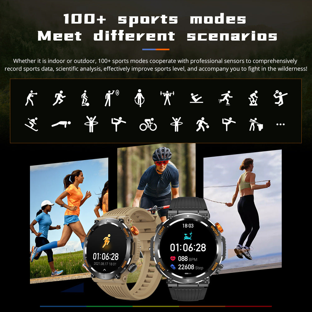 🔥Hot Sale🔥⌚2025 NEW-multifunctional Sports Outdoor Waterproof Smartwatch